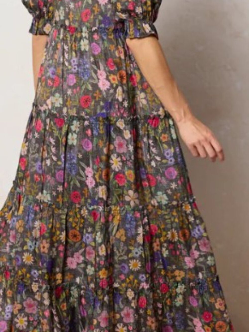 Natural Life Embroidered Maxi Dress, nwt - Picture 4 of 6